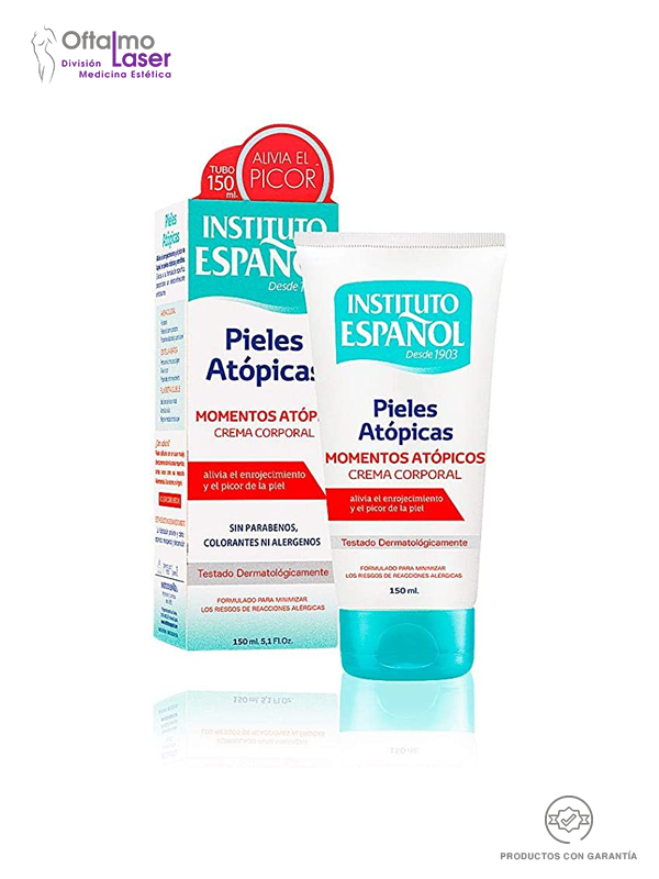 Imagen Instituto Español Crema Corporal Momentos Atópicos x 150 ml.