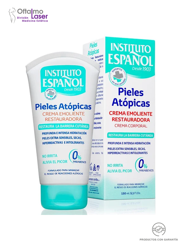 Imagen Instituto Español Crema Emoliente Restauradora Pieles Atópicas x 150 ml.